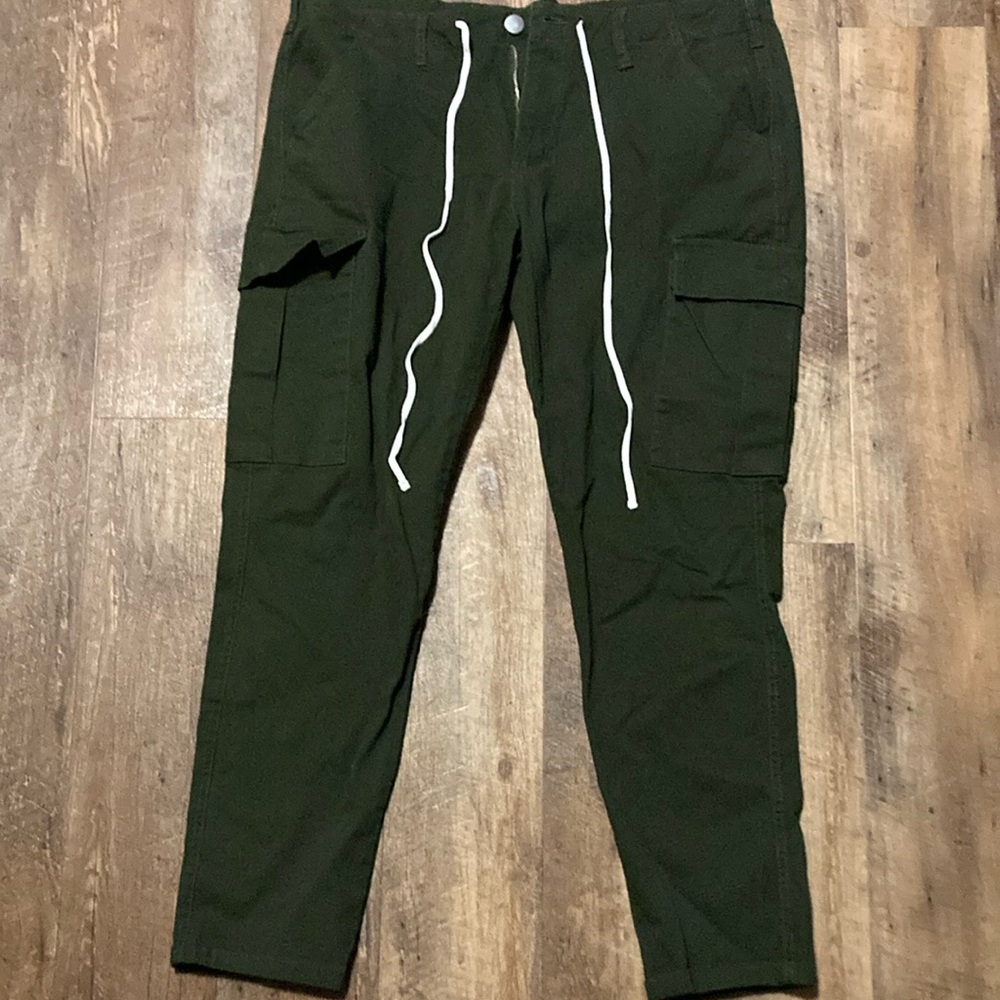 Men's Green Cargo Pants
